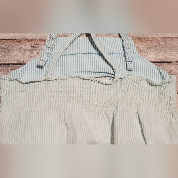 Silly Goose Hand Smocked Fish Romper Girls Size 4T - Picture 4 of 5